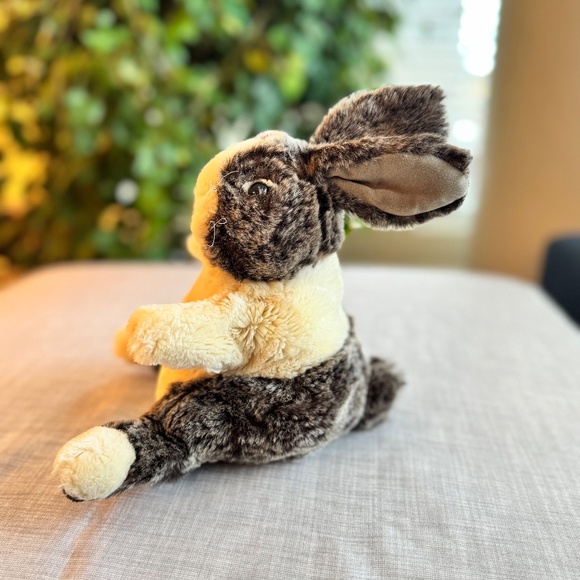 Folkmanis Rabbit Hand Puppet • Soft Plush Bunny • 10” - Picture 4 of 14